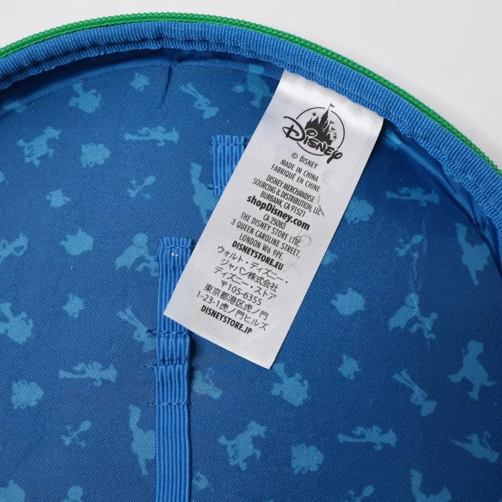 Disney Parks Toy‎ Story 4 Round Blue Pencil Case Woody Buzz Forky Ducky Bunny